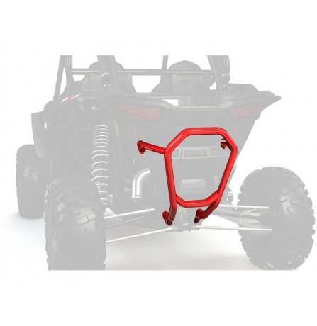 Polaris Rear Bull Bumper - Indy Red # 2881472-293